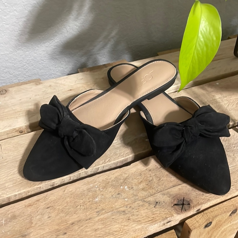 LOFT bow mules